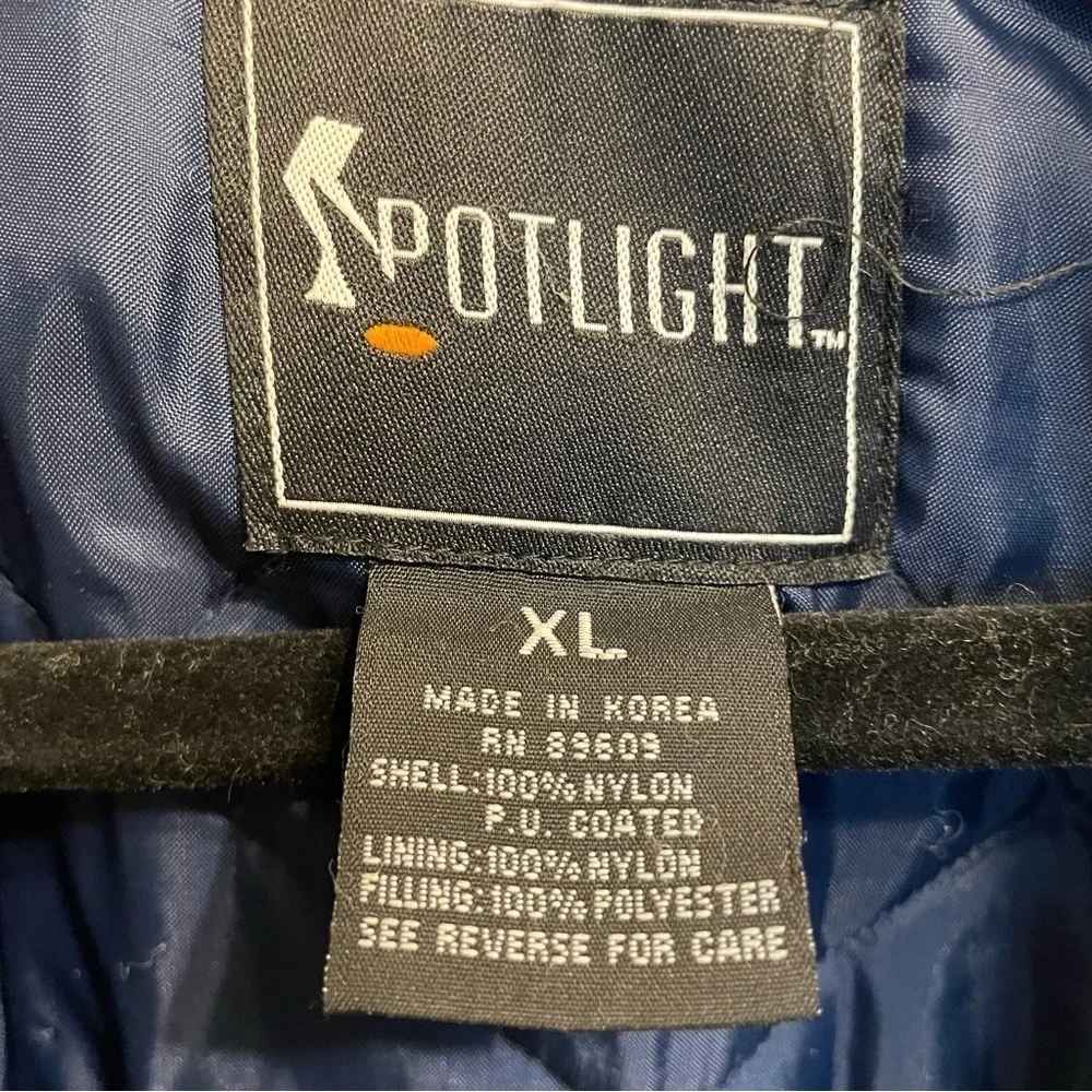VTG 90s Spotlight Dallas Cowboys Hooded Jacket